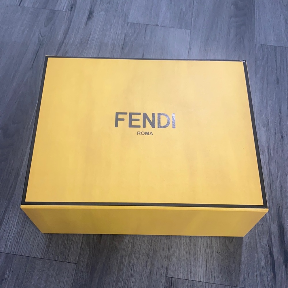 Fendi box size 13.5 x 10.5 x 5.5 inches empty box